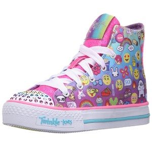 Emoji Sketchers twinkle toes size 3